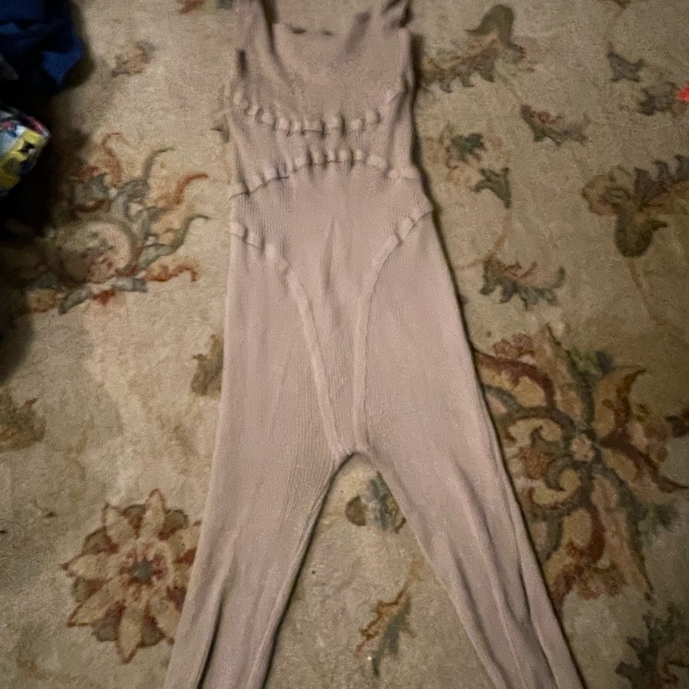 Daisy Tan Jumpsuit Sleek Full-Body Design
